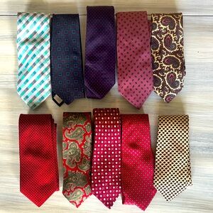 10 Ties Geoffrey Beene, Mark Shale, John Anthony & More